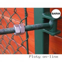 Brána FAB 350x160 cm zelená